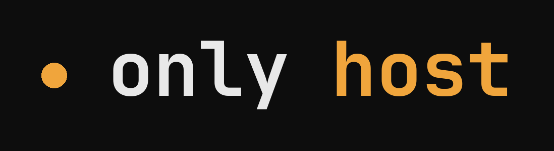 OnlyHost